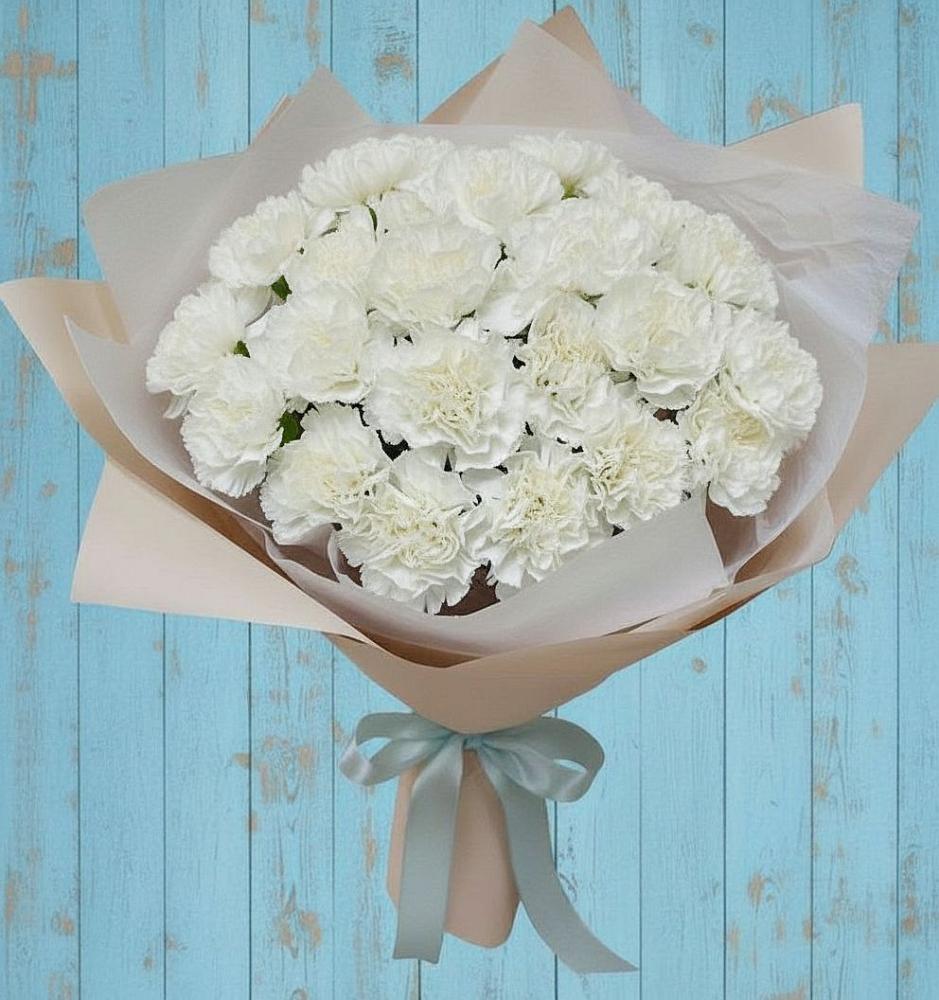 Букет цветов из: Гвоздики в Митрофановке