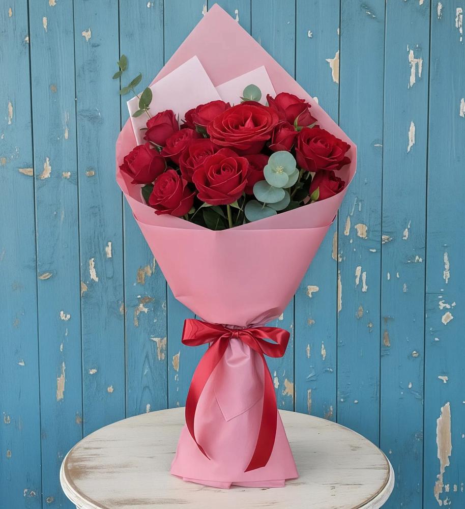 Букет цветов из: Розы в Митрофановке