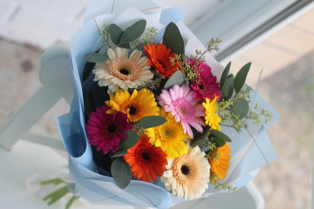 Букет цветов из: Герберы в Митрофановке