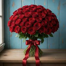Букет Красные розы Блэк Меджик #REPLACE_PRED# Митрофановке