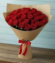 Букет Красные розы Милано в Митрофановке