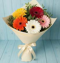 Букет цветов из:  Герберы в Митрофановке
