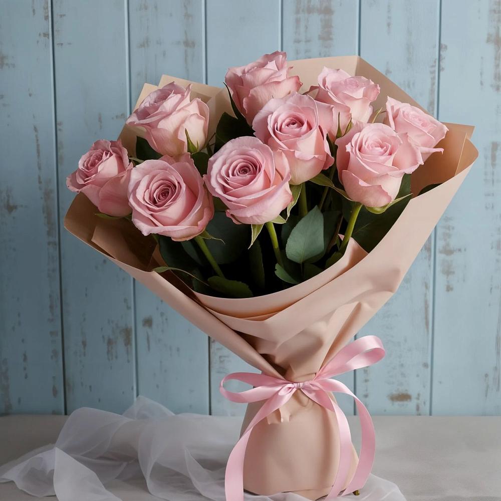 Букет цветов из: Розы в Митрофановке