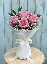 Букет цветов из:  Розы #REPLACE_PRED# Митрофановке