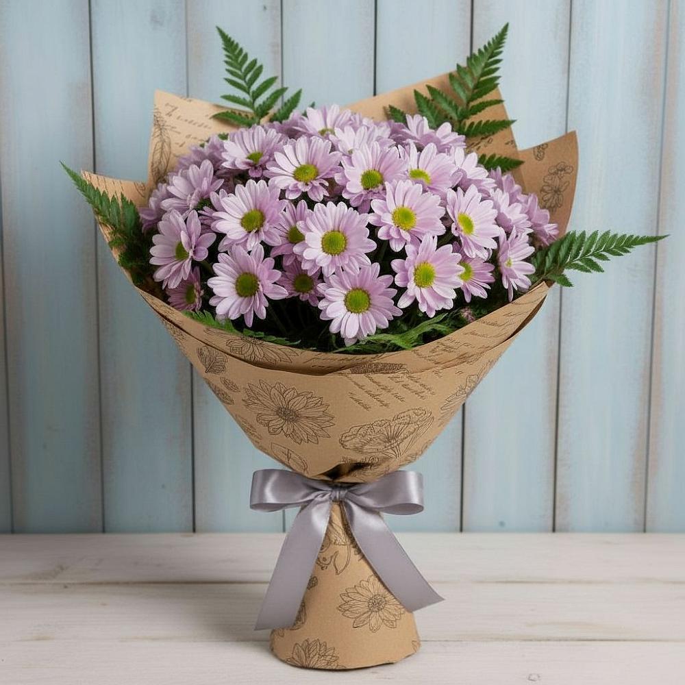 Букет цветов из: Хризантемы в Митрофановке