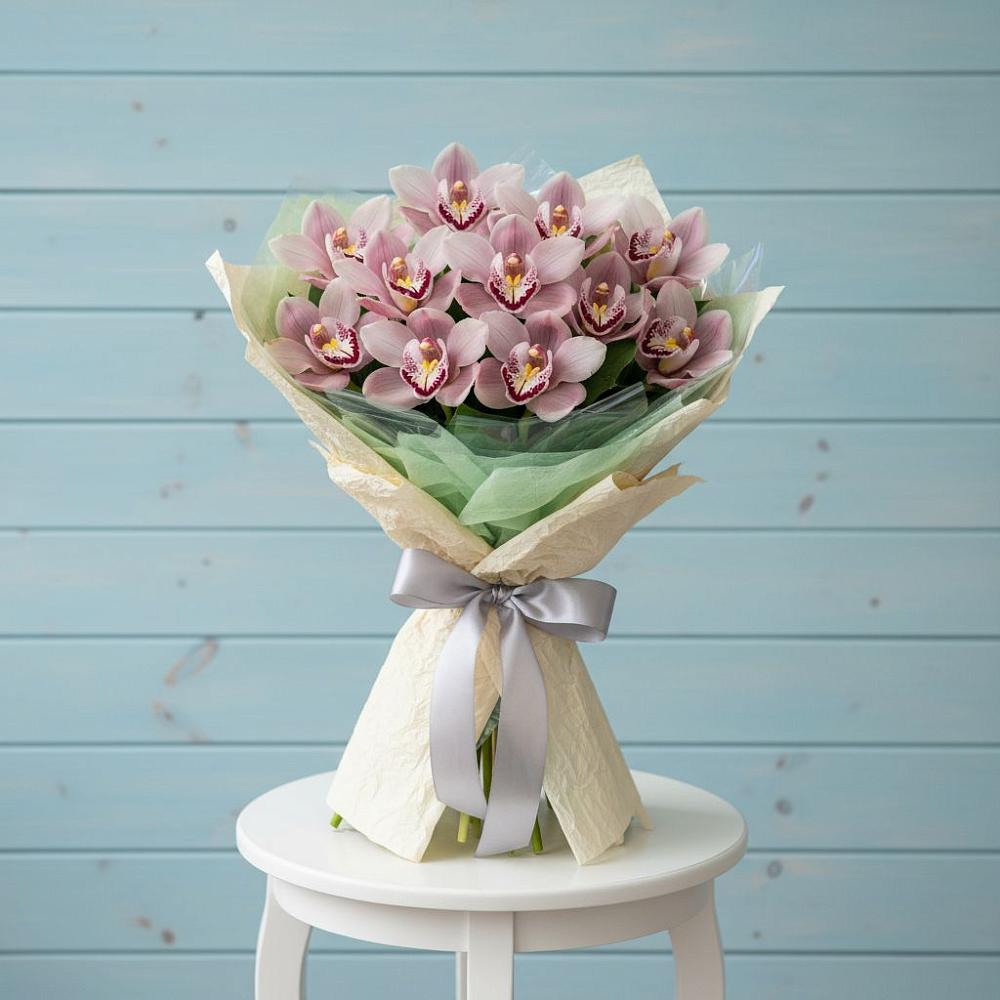 Букет цветов из: Орхидеи и Розы в Митрофановке