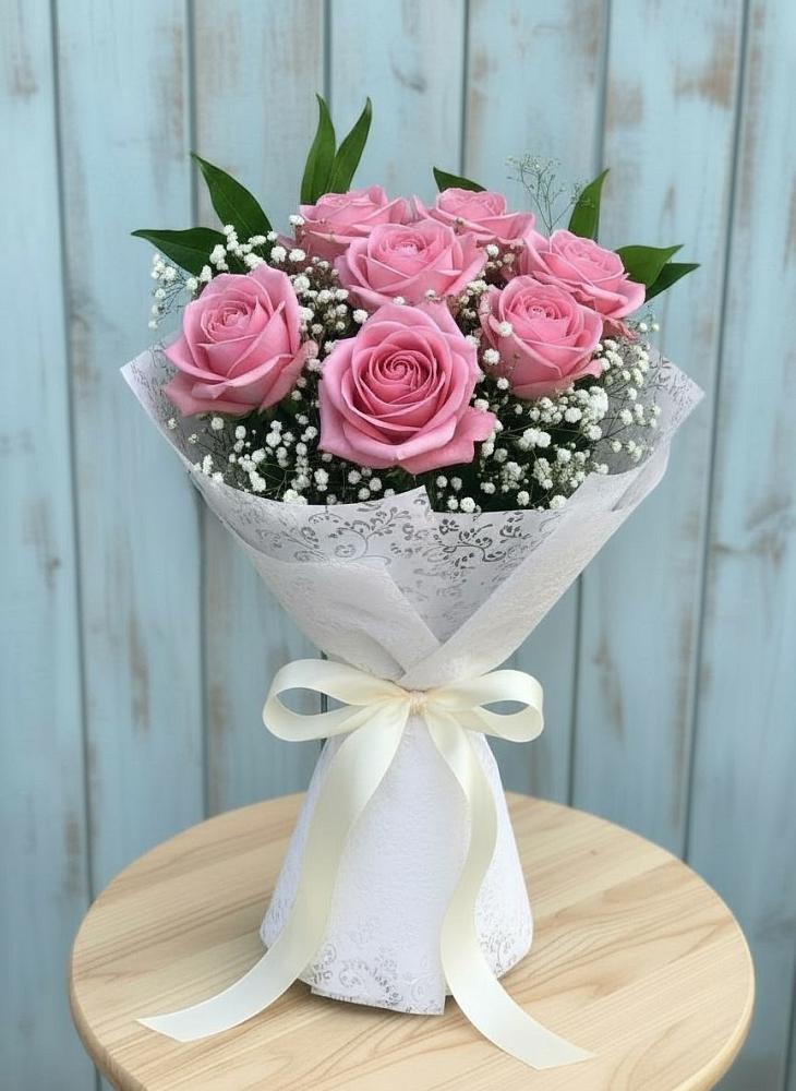 Букет цветов из: Розы в Митрофановке