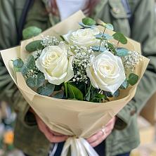 Букет Нежные грёзы в Митрофановке Букет цветов из: Розы в Митрофановке