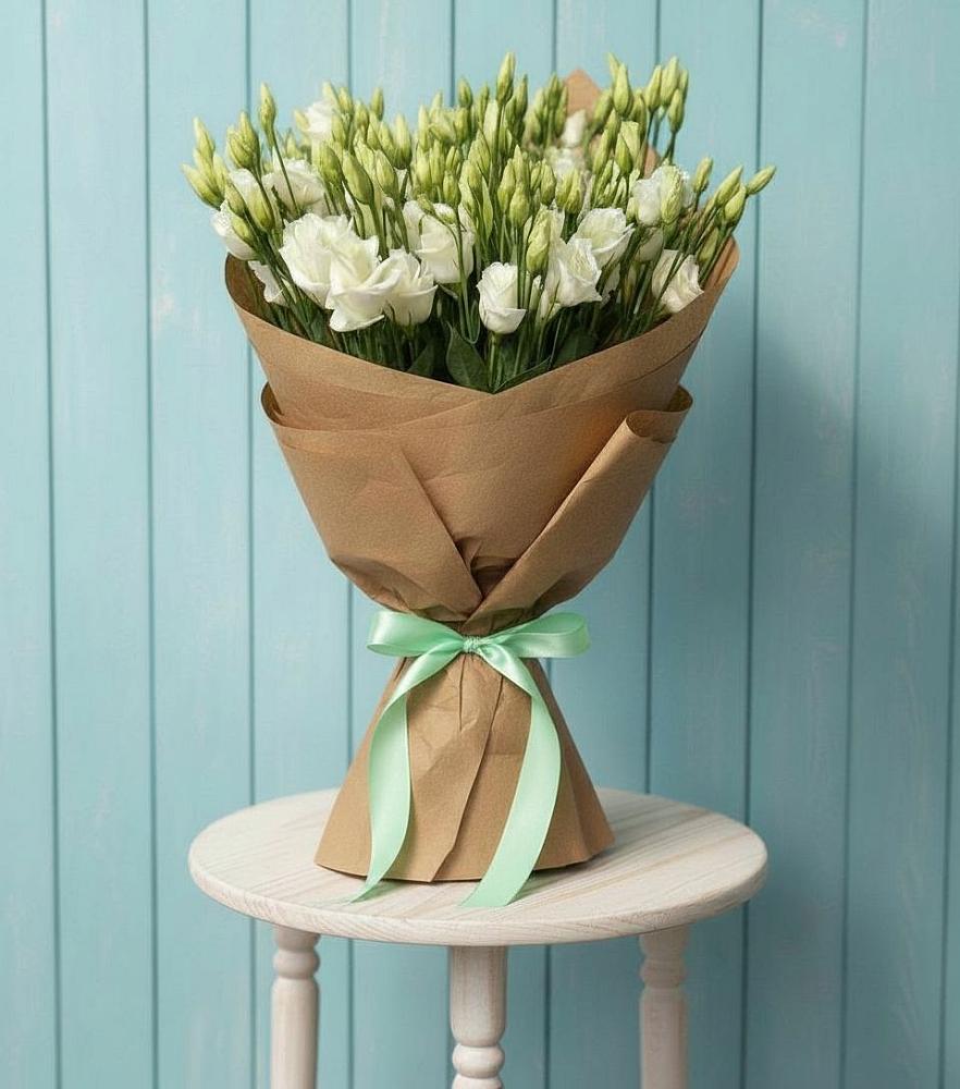 Букет цветов из: Лизиантусы в Митрофановке