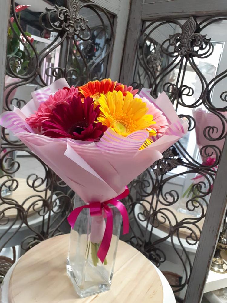 Букет цветов из: Герберы в Митрофановке