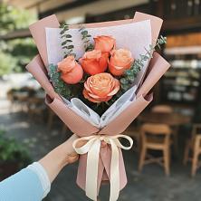 Букет цветов из:  Розы в Митрофановке
