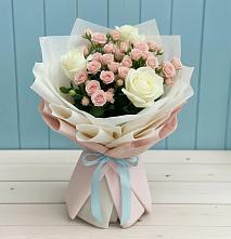 Букет цветов из:  Розы #REPLACE_PRED# Митрофановке