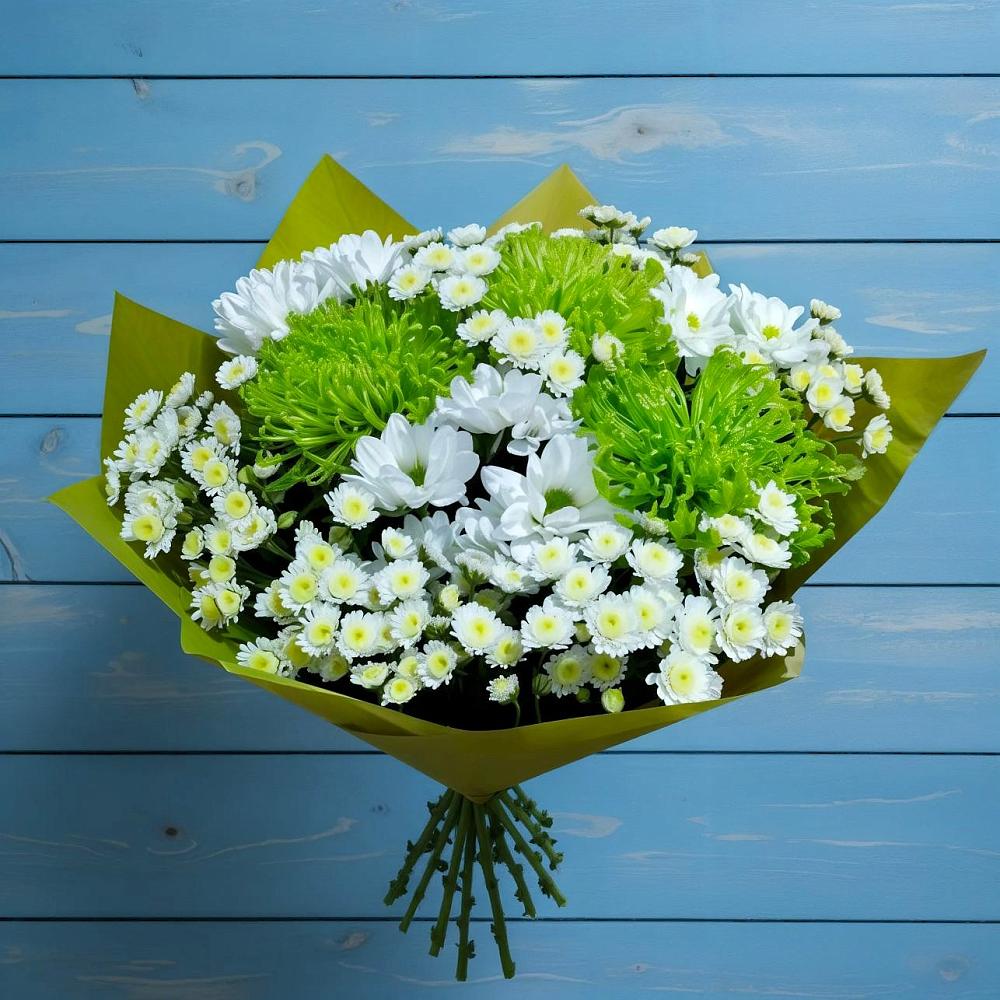 Букет цветов из: Хризантемы в Митрофановке