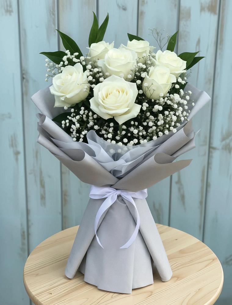 Букет цветов из: Розы в Митрофановке