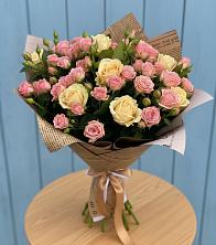 Букет цветов из:  Розы в Митрофановке