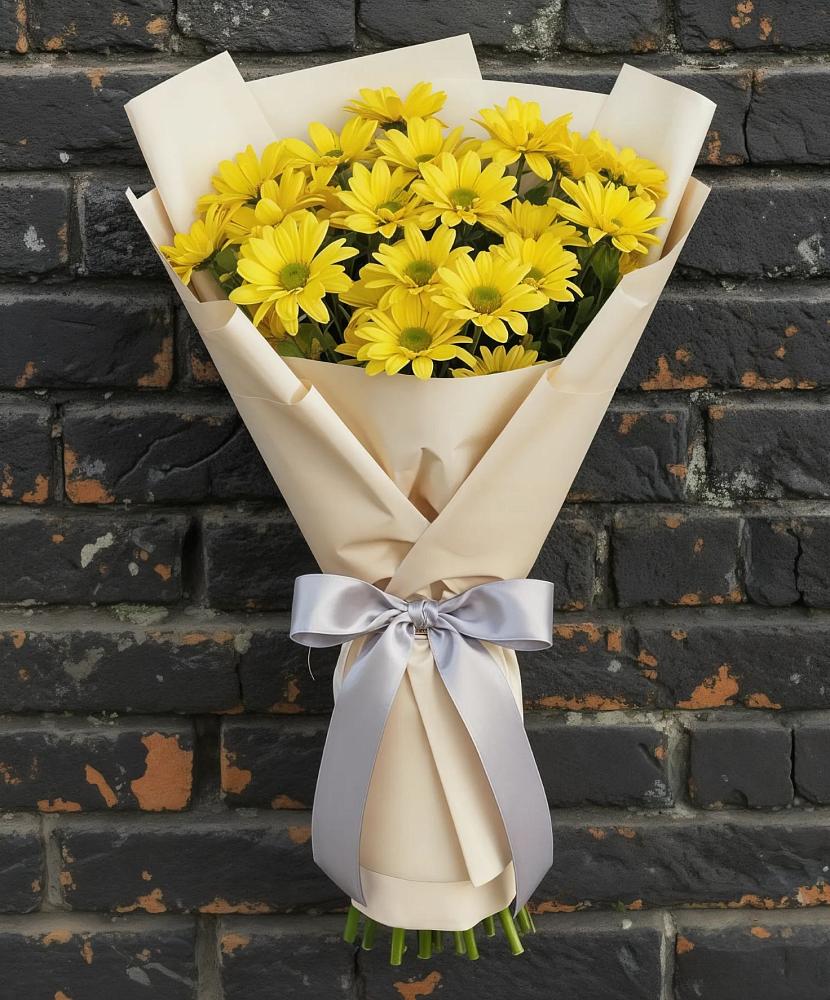 Букет цветов из: Хризантемы в Митрофановке