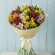 Букет цветов из:  Альстромерии в Митрофановке