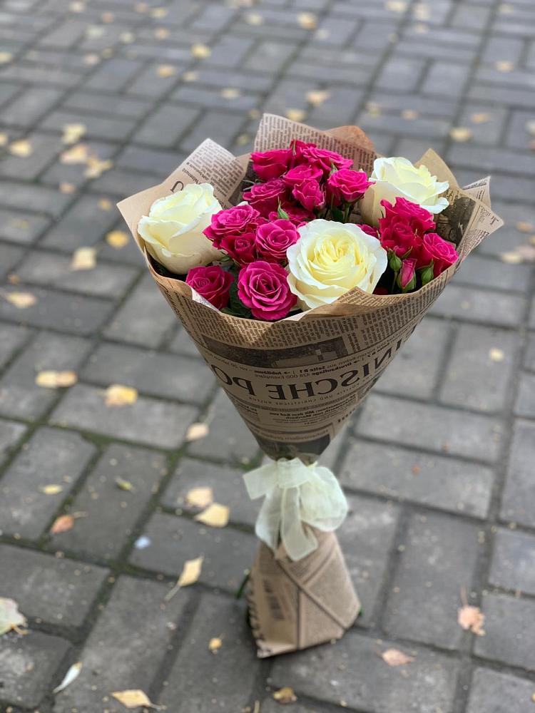 Букет цветов из: Розы в Митрофановке