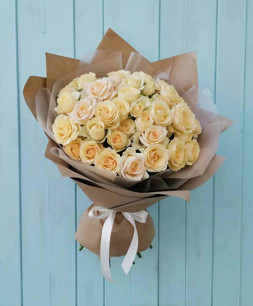 Букет Кремовое облако в Митрофановке