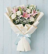 Букет цветов из:  Лилии в Митрофановке