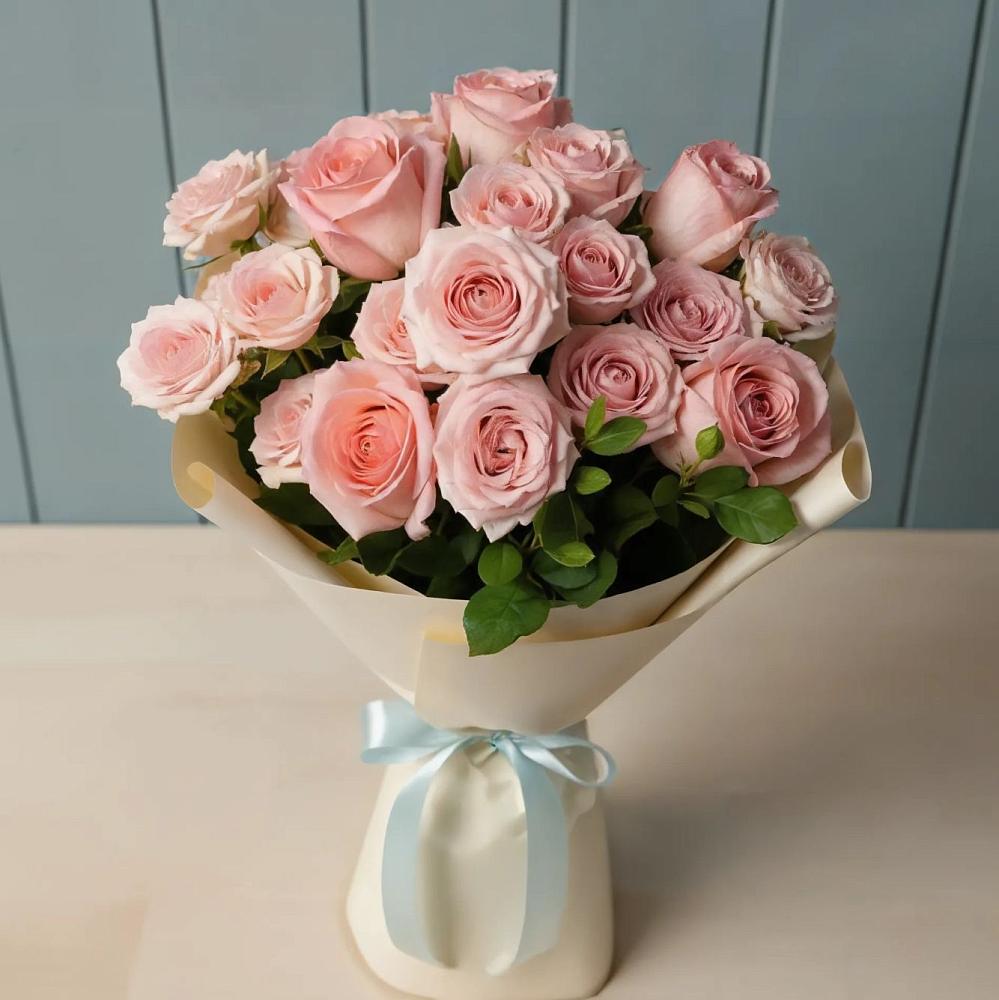 Букет Розовый шарм в Митрофановке