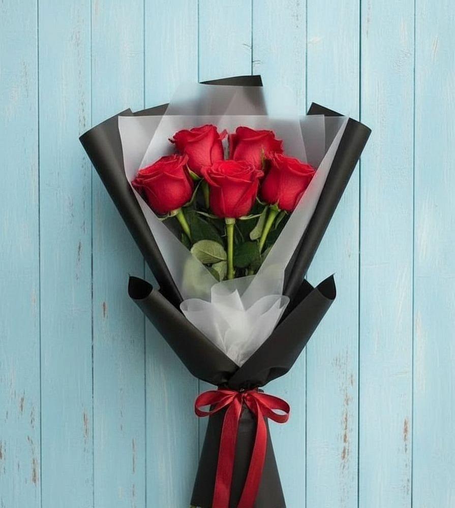 Букет цветов из: Розы в Митрофановке