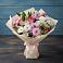 Букет цветов из: Хризантемы, Альстромерии и Розы в Митрофановке